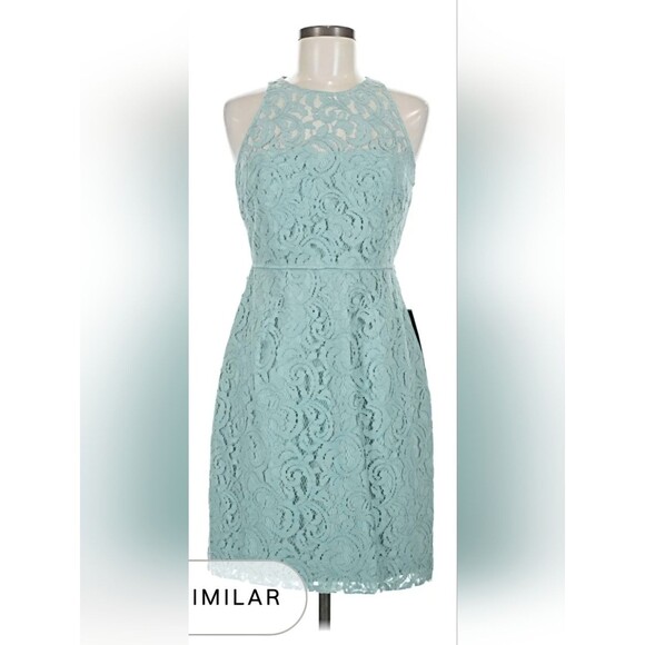 J. Crew Dresses & Skirts - J. Crew Pamela Dress,  Leavers Lace, Shale Green Size 6